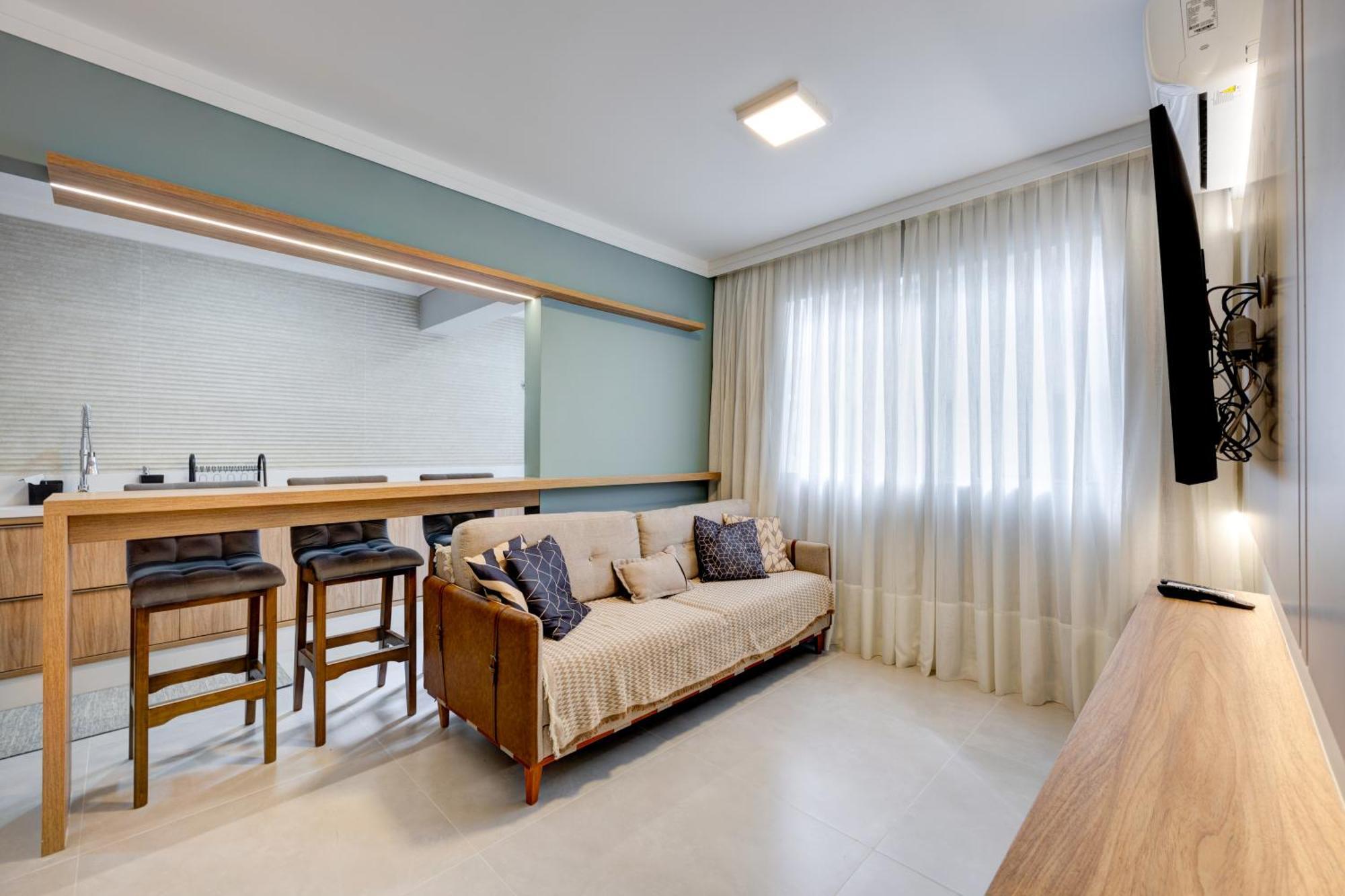 Apartamento Luxo Com Vista Mar Lateral Em Todos Os Comodos